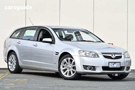 Silver 2011 Holden Commodore Sportswagon Omega