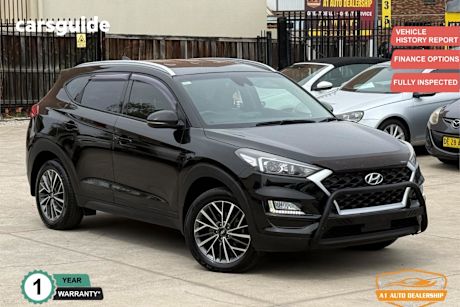 Black 2020 Hyundai Tucson Wagon Active X (2Wd) Black Int
