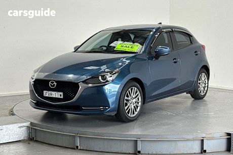 Blue 2021 Mazda 2 Hatchback G15 Evolve