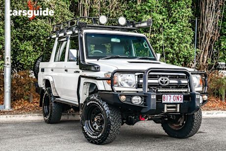 White 2015 Toyota Landcruiser Wagon Gxl (4X4)
