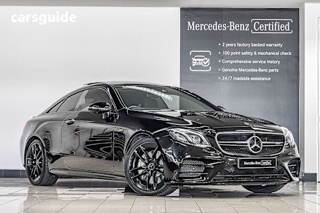 Black 2018 Mercedes-Benz E53 Coupe 4Matic+ Eq (Hybrid)