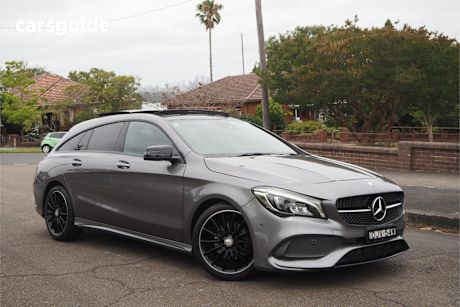 Grey 2016 Mercedes-Benz CLA200 Wagon Shooting Brake