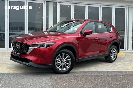 Red 2025 Mazda CX-5 Wagon G25 Maxx Sport (Fwd)