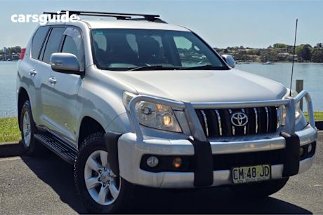 Silver 2012 Toyota Landcruiser Prado Wagon Gxl (4X4)