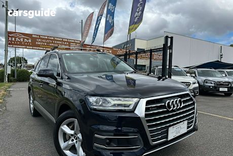 Blue 2016 Audi Q7 Wagon 3.0 Tdi Quattro (160Kw)