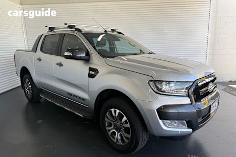 Silver 2017 Ford Ranger Dual Cab Pick-up Wildtrak 3.2 (4X4)