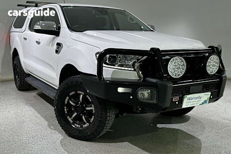 White 2021 Ford Ranger Ute Tray