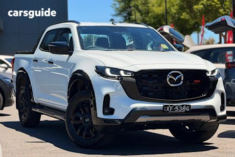 White 2025 Mazda BT-50 Dual Cab Pick-up Sp (4X4)