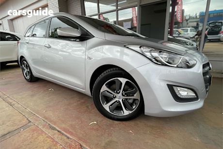 Silver 2015 Hyundai I30 Wagon Tourer 1.6 Crdi