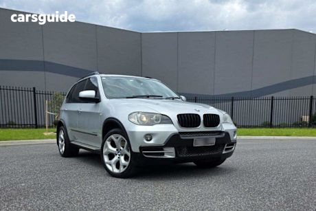 Silver 2009 BMW X5 Wagon Xdrive 30D