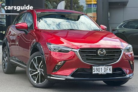 Red 2024 Mazda CX-3 Wagon G20 Akari