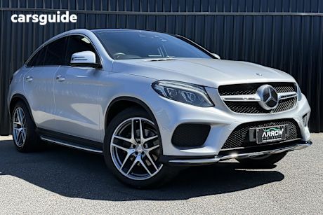 Silver 2015 Mercedes-Benz GLE350 Coupe D 4Matic