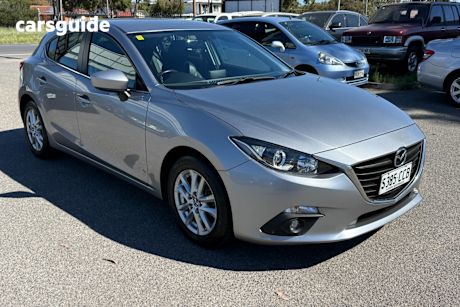 Silver 2015 Mazda 3 Hatchback Touring