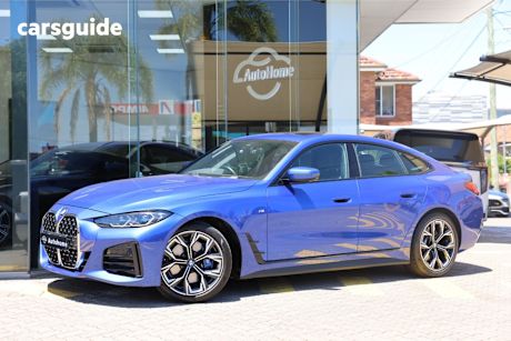 Blue 2023 BMW 430I Coupe M Sport Gran Coupe
