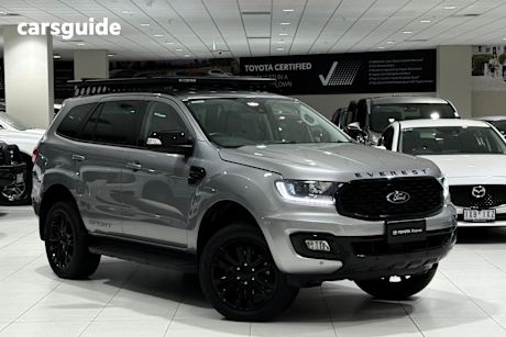 Silver 2021 Ford Everest Wagon Sport (4Wd)