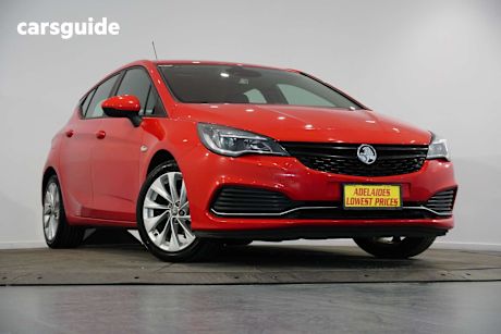 Red 2018 Holden Astra Hatchback R