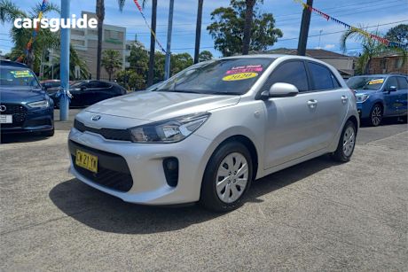 Silver 2020 Kia RIO Hatchback S