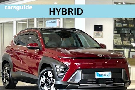 Red 2024 Hyundai Kona Wagon Hybrid Premium N Line