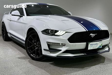 White 2018 Ford Mustang Coupe Fastback 2.3 Gtdi