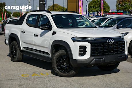 White 2025 LDV T60 Double Cab Utility Max Plus (4X4)