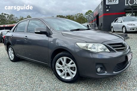 Grey 2011 Toyota Corolla Sedan Ascent Sport