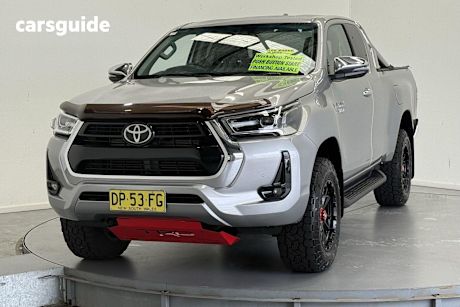 Silver 2022 Toyota Hilux X Cab Pickup Sr5 (4X4)