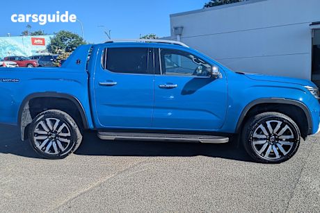 Blue 2024 Volkswagen Amarok Dual Cab Utility Aventura Tsi452 4Motion