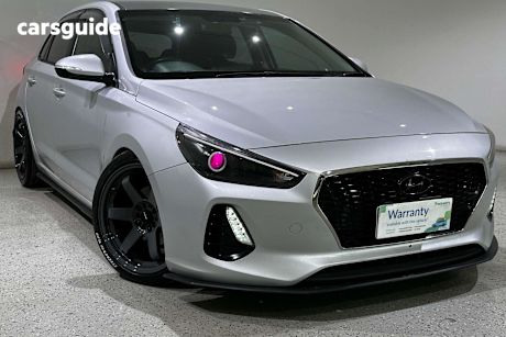 Silver 2018 Hyundai I30 Hatchback Active