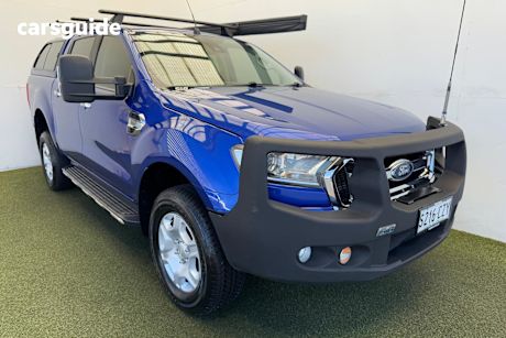 Blue 2015 Ford Ranger Dual Cab Utility Xlt 3.2 (4X4)