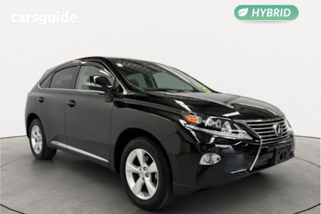 Black 2012 Lexus RX450H Wagon Luxury