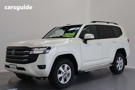 White 2024 Toyota Landcruiser Wagon Lc300 Gxl (4X4)