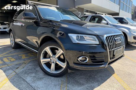 Black 2013 Audi Q5 Wagon 3.0 Tdi Quattro