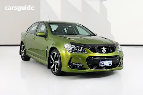 Green 2016 Holden Commodore Sedan Ss Black Pack