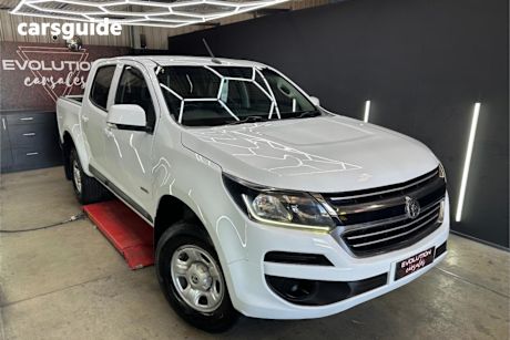 White 2018 Holden Colorado Crew Cab Pickup Ls (4X2)