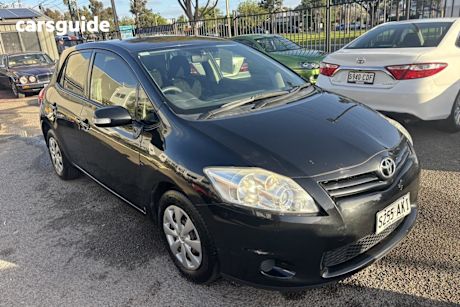 Black 2011 Toyota Corolla Hatchback Ascent
