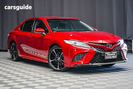 Red 2020 Toyota Camry Sedan Sx