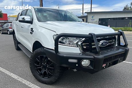 White 2019 Ford Ranger Super Cab Utility Xlt 3.2 (4X4)