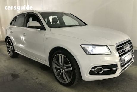 White 2013 Audi SQ5 Wagon 3.0 Tdi Quattro