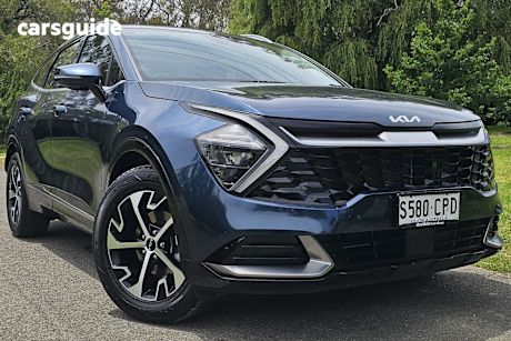 Blue 2022 Kia Sportage Wagon Sx (Awd)