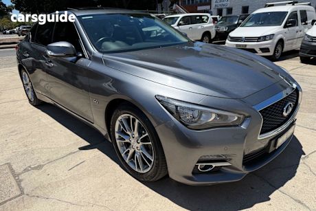 Grey 2016 Infiniti Q50 Sedan 2.2D Gt