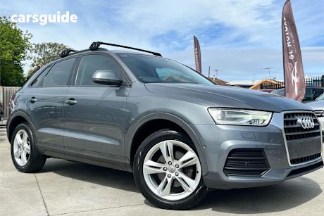 Grey 2017 Audi Q3 Wagon 1.4 Tfsi (110Kw)