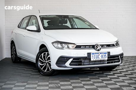 White 2025 Volkswagen Polo Hatchback Life