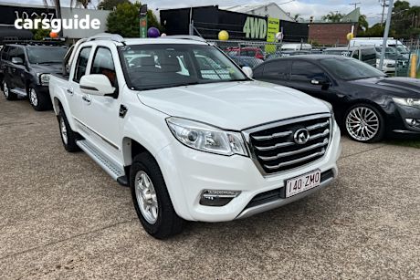 White 2019 Great Wall Steed Dual Cab Utility (4X2)