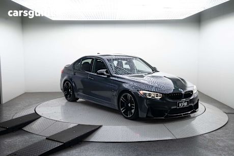 Grey 2017 BMW M3 Sedan