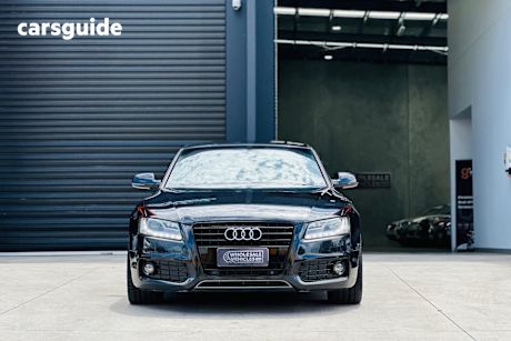 Black 2009 Audi A5 Coupe 3.0 Tdi Quattro