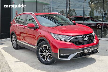 Red 2021 Honda CR-V Wagon Vti L7 (2Wd) 7 Seats