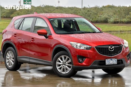 Red 2014 Mazda CX-5 Wagon Maxx Sport (4X4)