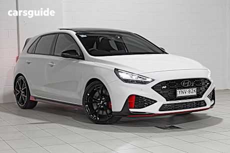 White 2025 Hyundai I30 Hatchback N Premium