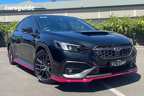 Black 2022 Subaru WRX Sedan Rs (Awd)