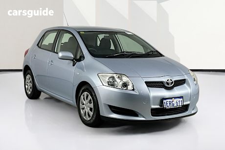 Blue 2008 Toyota Corolla Hatchback Ascent